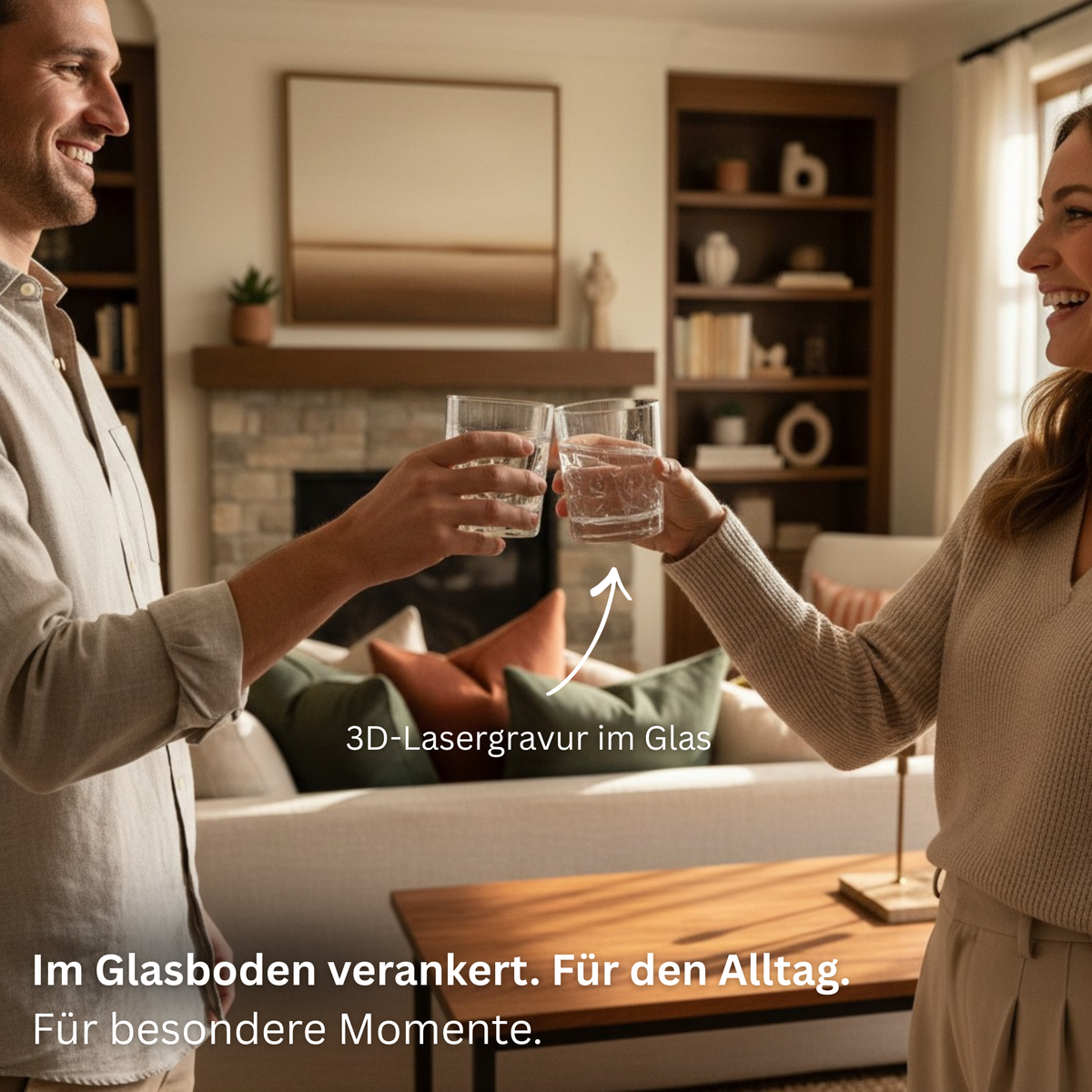 Casa Vivida × Nir Design Glas "Kuckucksuhr"