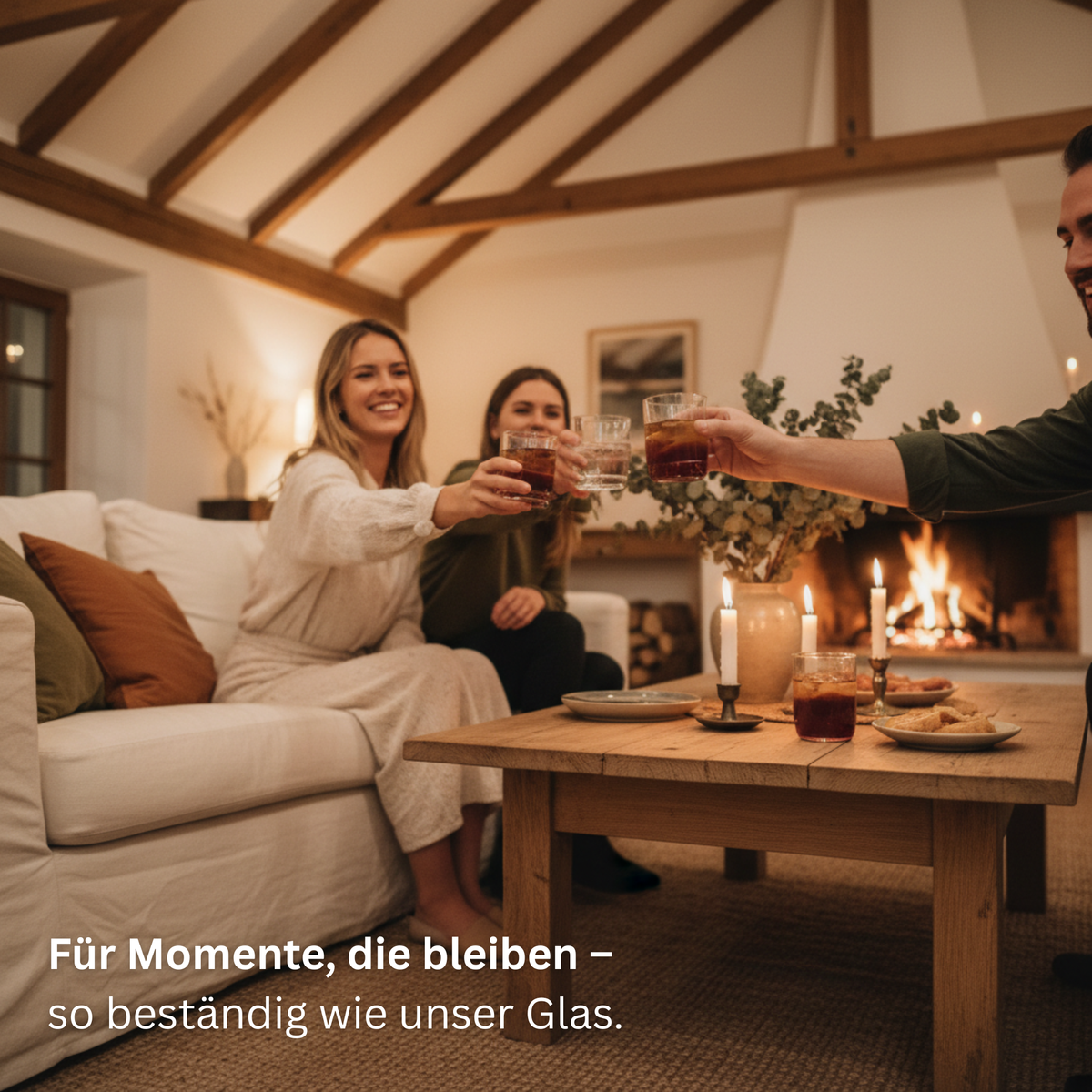 Casa Vivida × Nir Design Glas "Kuckucksuhr"